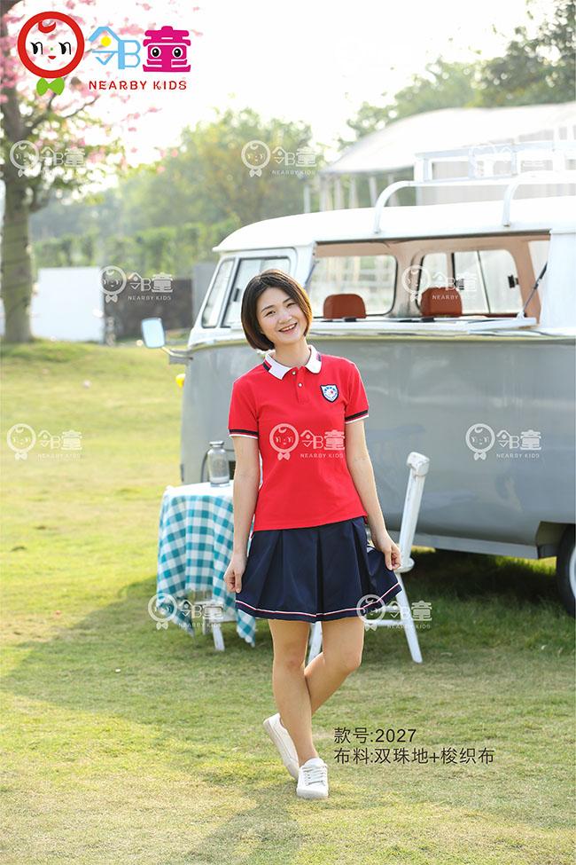 最新款夏裝貴族幼兒園禮服教師園服，廠家直銷